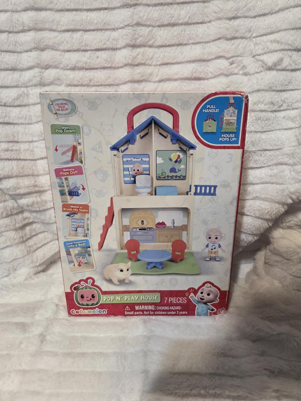 Nib Cocomelon Pop N Play House